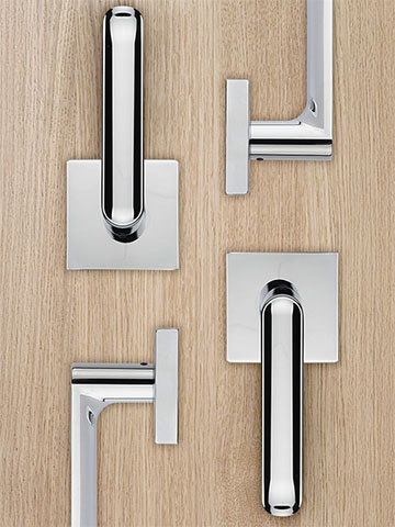 Full Bloom | Round Rose Lever | 30-D007634PC